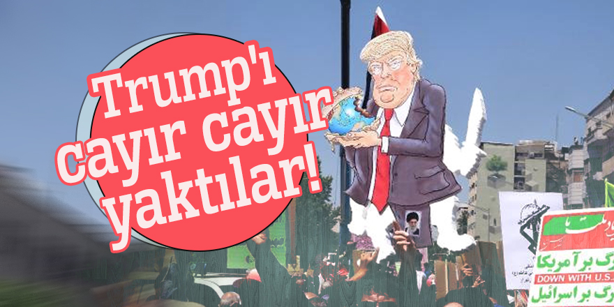 Trump'ı cayır cayır yaktılar!
