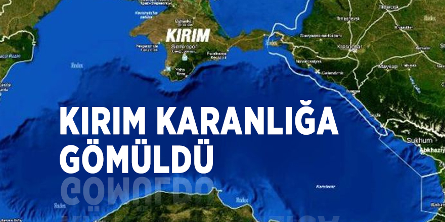 Kırım karanlığa gömüldü