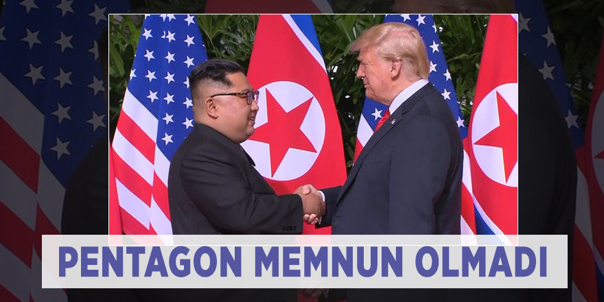 Pentagon, Trump’ın 'Güney Kore' kararından memnuniyetsiz