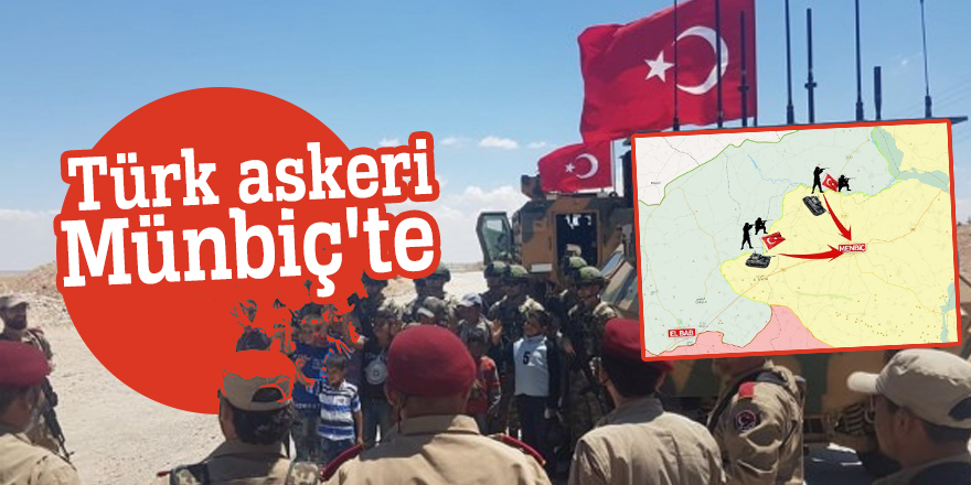 Türk askeri Münbiç'te