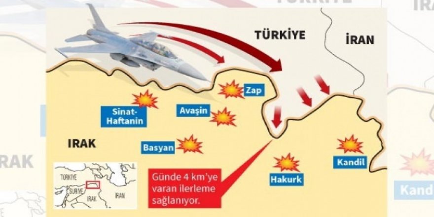 TSK ‘girilemez’ denilen bölgeye girdi