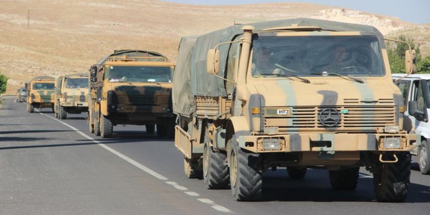 Şanlıurfa'dan sınıra askeri sevkiyat