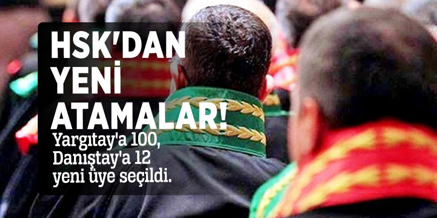 HSK'dan yeni atamalar!