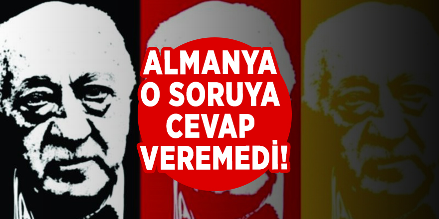 Almanya o soruya cevap veremedi!