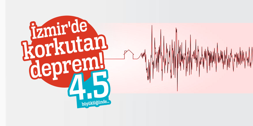 İzmir'de korkutan deprem!