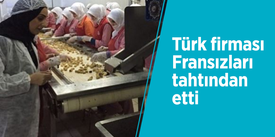 Türk firması Fransızları tahtından etti