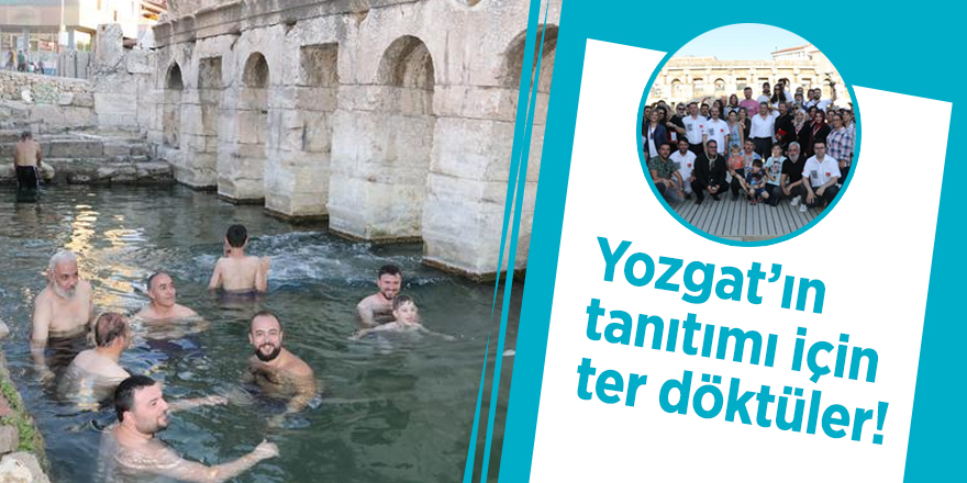 Oyuncular Yozgat’ın tanıtımı için ter döktü!