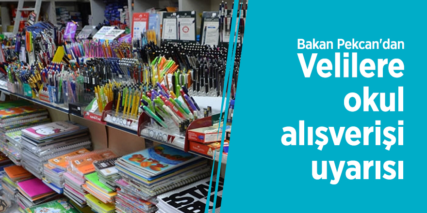 Okul alışverişi yapacak velilere uyarı