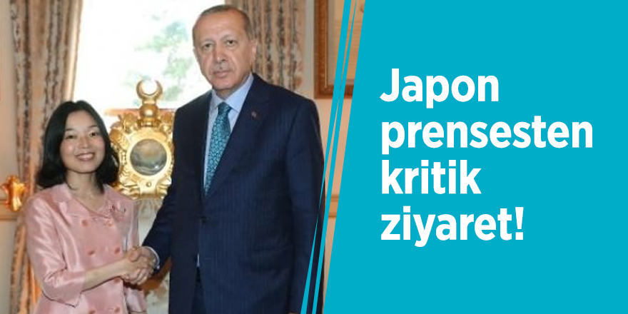 Japon prensesten kritik ziyaret!