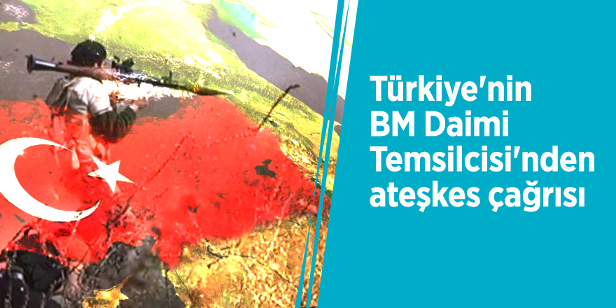 Türkiye'nin BM Daimi Temsilcisi'nden ateşkes çağrısı