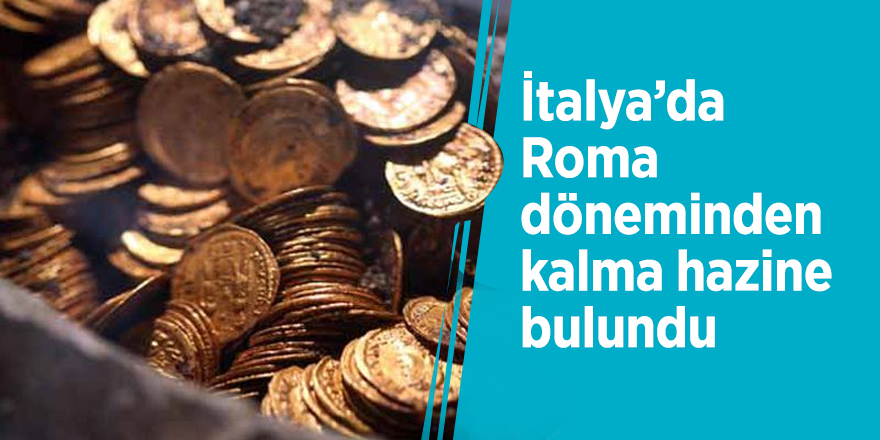 İtalya’da Roma döneminden kalma hazine bulundu