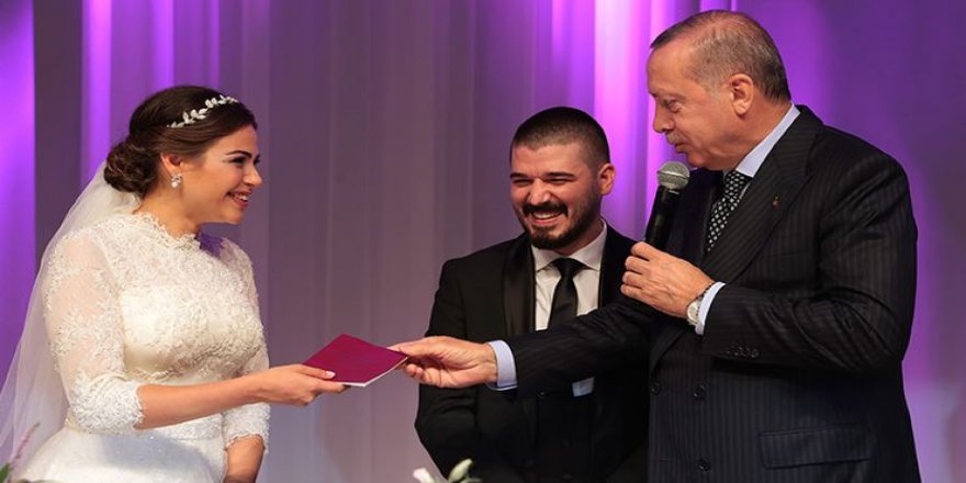 Cumhurbaşkanı Erdoğan nikah şahidi oldu