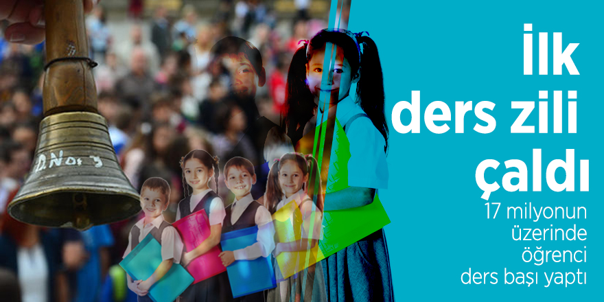 İlk ders zili çaldı