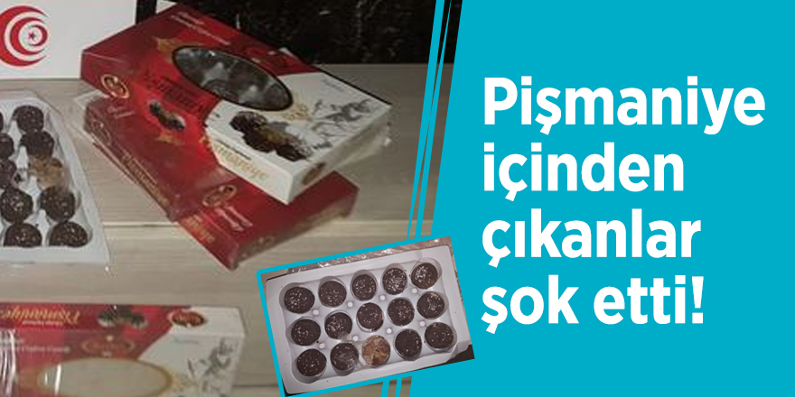 Pişmaniye içinden çıkanlar şok etti!