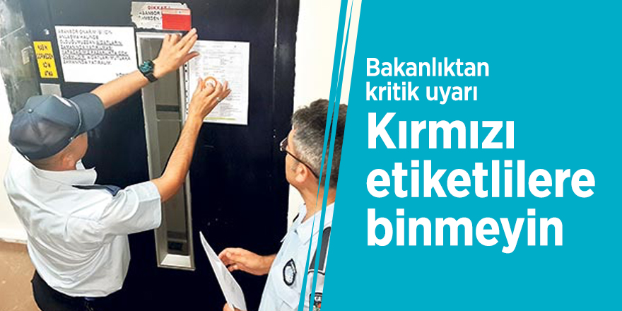 Bakanlıktan kritik uyarı