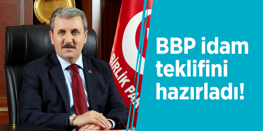 BBP idam teklifini hazırladı!