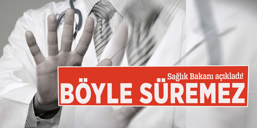 Sağlık Bakanı açıkladı! TBMM'nin ilk gündemlerinden birisi olacak