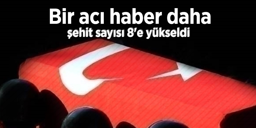 Batman'daki hain saldırıda şehit sayısı 8'e yükseldi