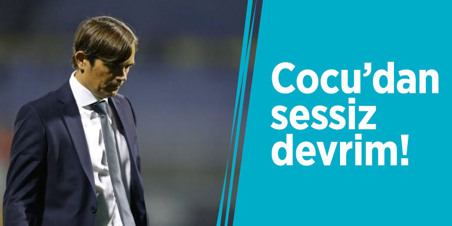 Cocu’dan sessiz devrim!