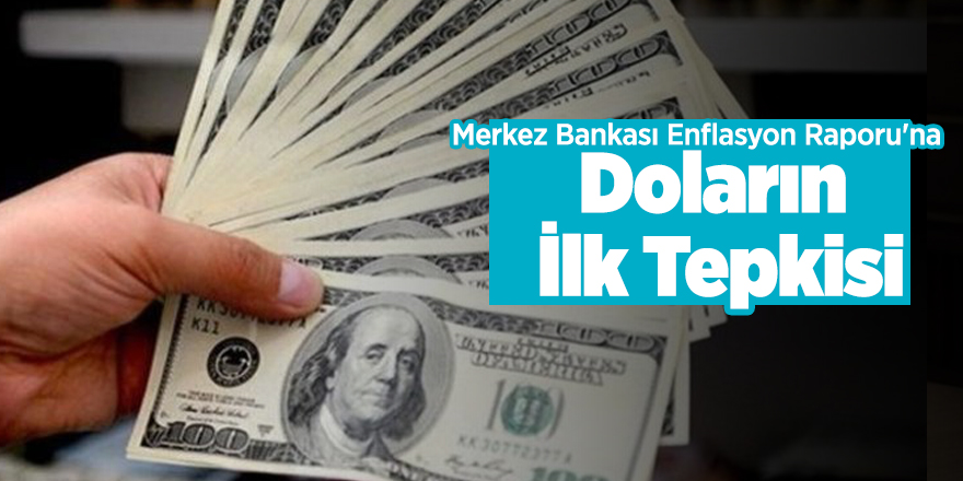 Merkez Bankası enflasyon raporuna doların ilk tepkisi