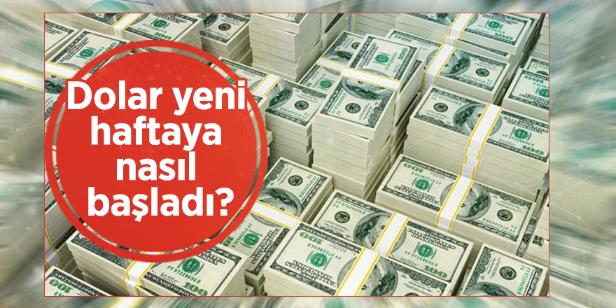 Dolar yeni haftaya nasıl başladı?