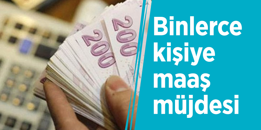 Teklif Meclis'e sunuldu! Binlerce kişiye maaş müjdesi