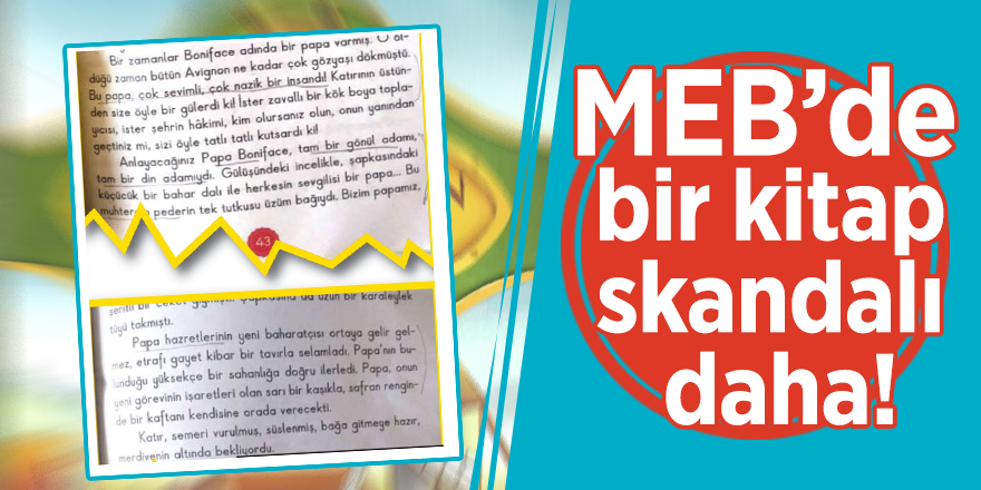 MEB’de bir kitap skandalı daha!
