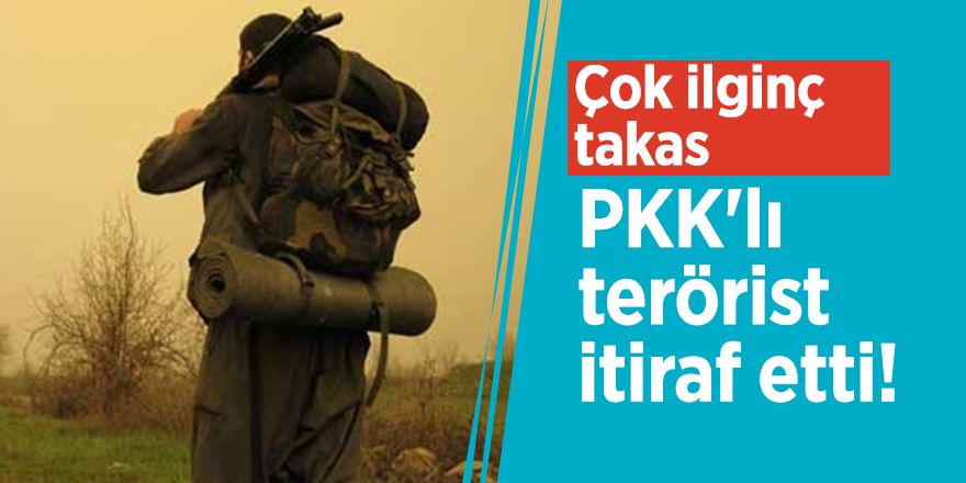PKK'lı terörist itiraf etti! Çok ilginç takas