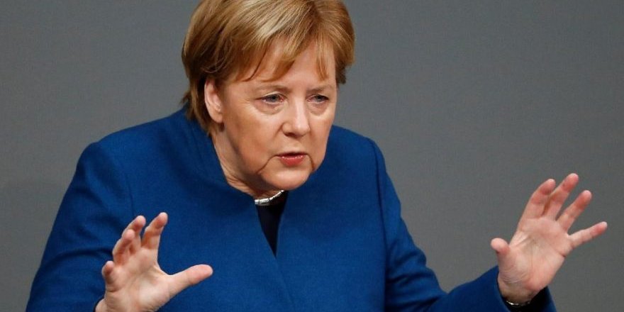 Merkel'den corona virüs çağrısı