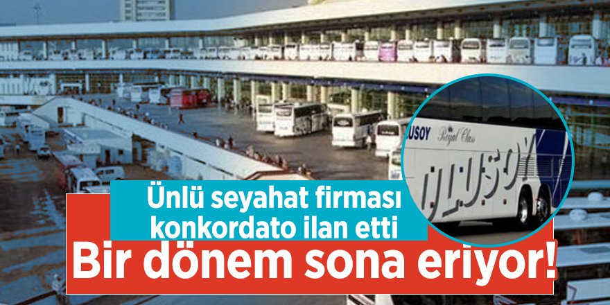 Bir dönem sona eriyor! Ünlü seyahat firması, konkordato ilan etti