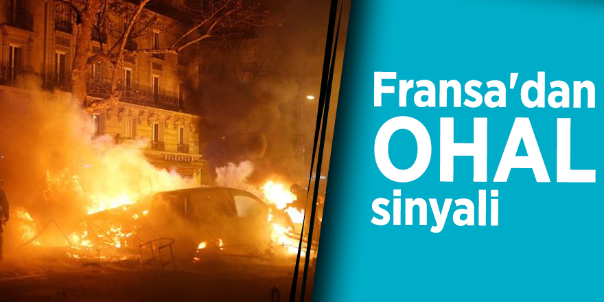 Fransa'dan OHAL sinyali