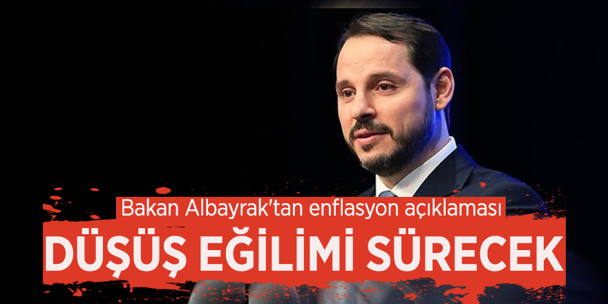 Bakan Albayrak'tan enflasyon açıklaması