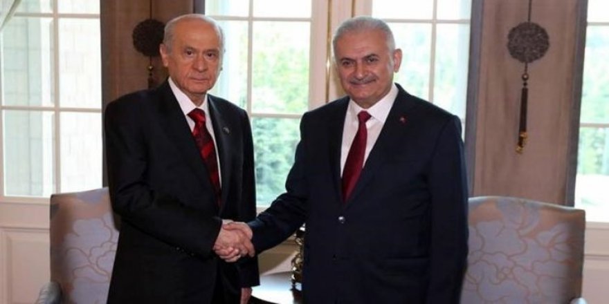 Bahçeli ve Yıldırım görüşmesi sona erdi