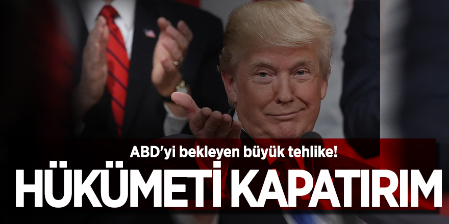 ABD'yi bekleyen büyük tehlike! Trump hükümeti kapatabilir