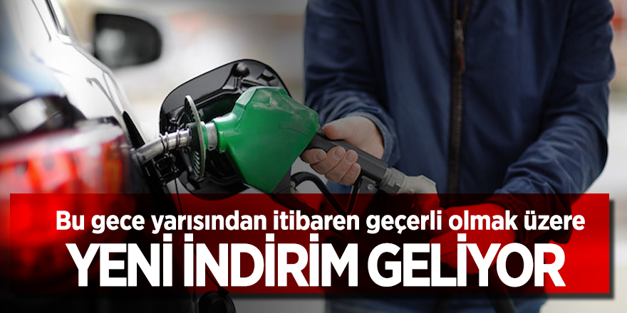 Sürücülere müjde! Yeni indirim geliyor