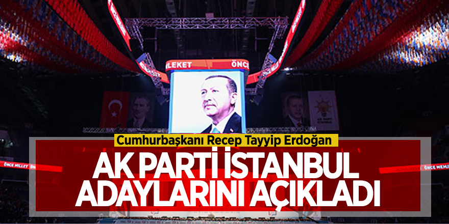 AK Parti İstanbul adaylarını açıkladı