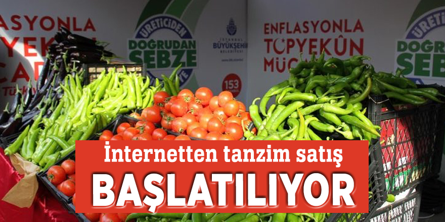 Bakan Turhan açıkladı! İnternetten tanzim satış başlatılıyor