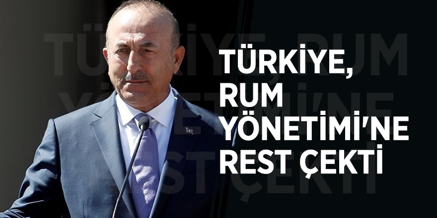 Türkiye, Rum Yönetimi'ne rest çekti