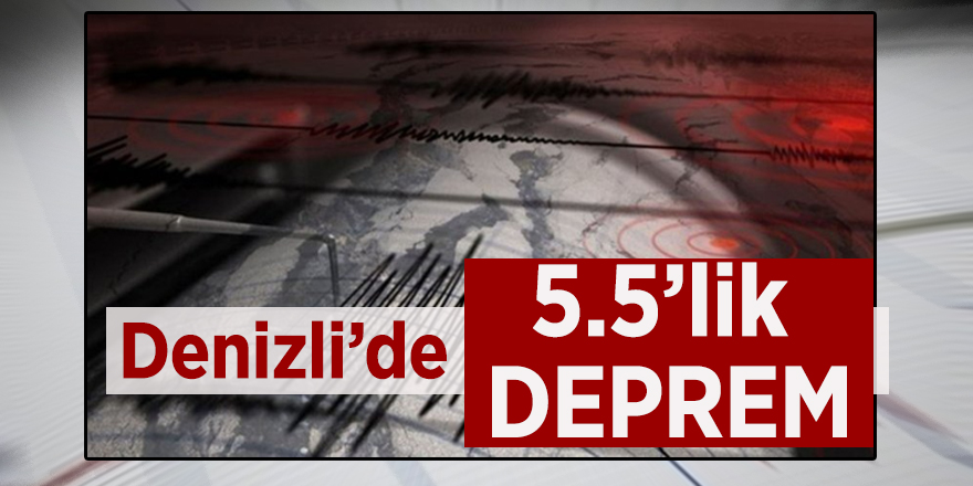 Denizli'de korkutan depremler! Can kaybı yok, 3 vatandaşımız hafif yaralandı