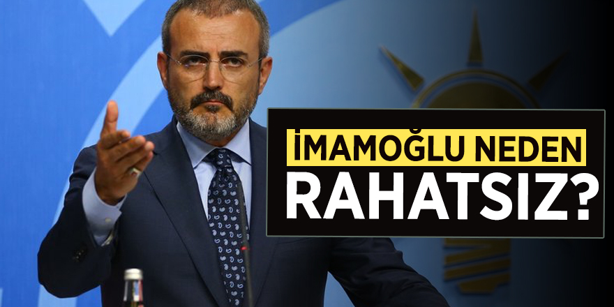 Mahir Ünal: İmamoğlu neden rahatsız?