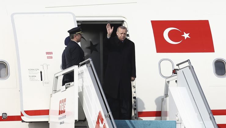 Başkan Erdoğan Moskova'da