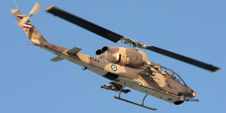 İran'da askeri helikopter düştü: 1 kişi öldü
