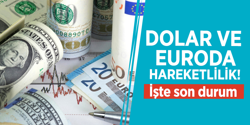 Dolar ve euroda hareketlilik! İşte son durum