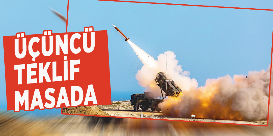 Üçüncü teklif masada