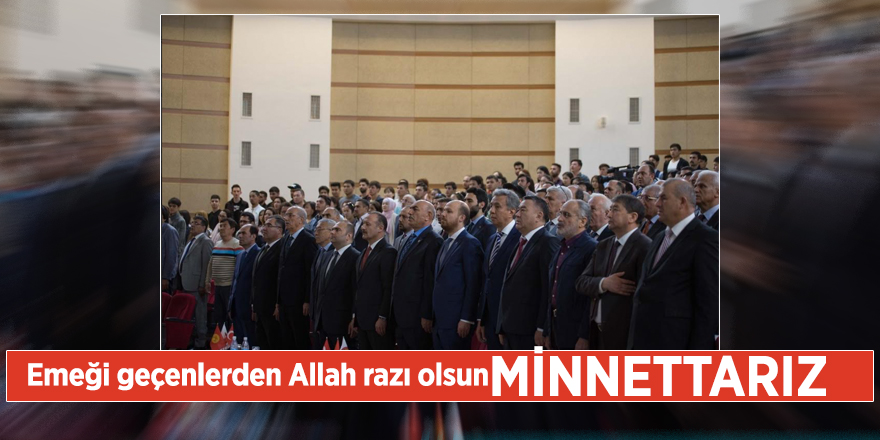 Prof. Dr. Fuat Sezgin Bişkek’te Anıldı