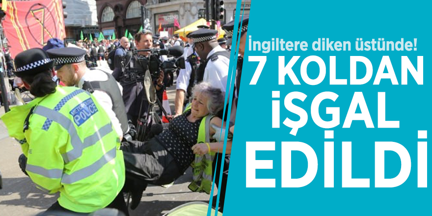 İngiltere diken üstünde! 7 koldan işgal edildi