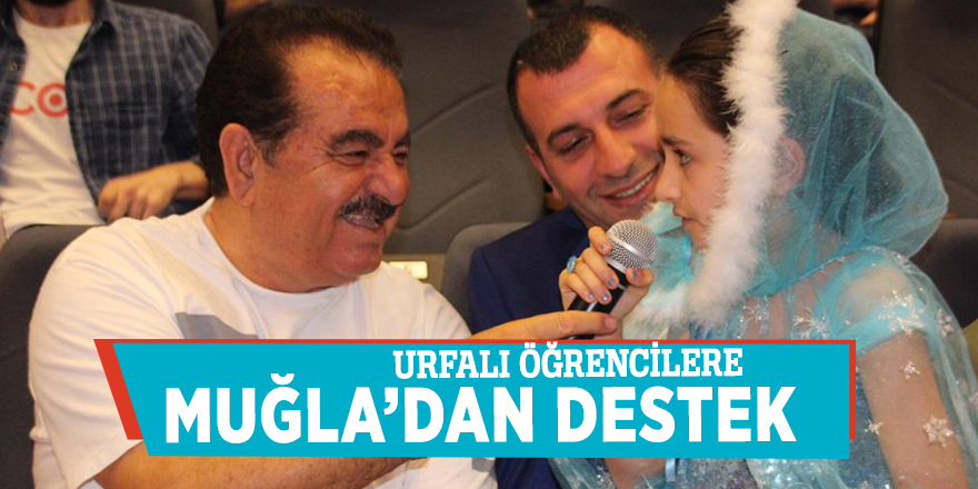 Urfalı öğrencilere Muğla'dan destek