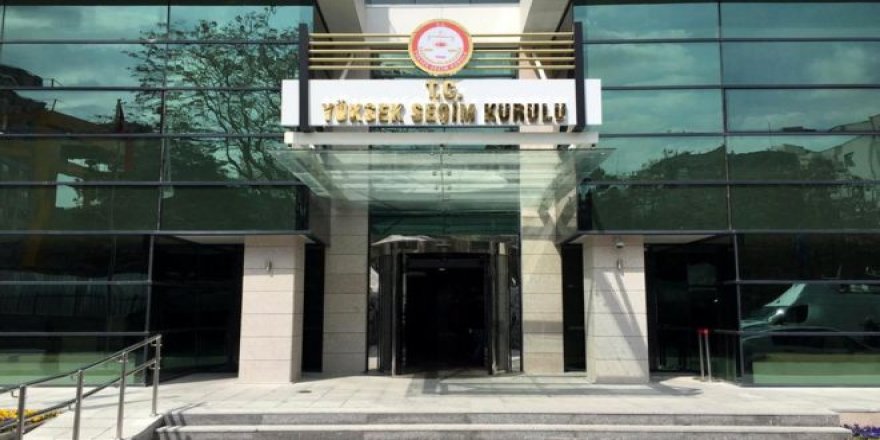 YSK'dan yeni karar!