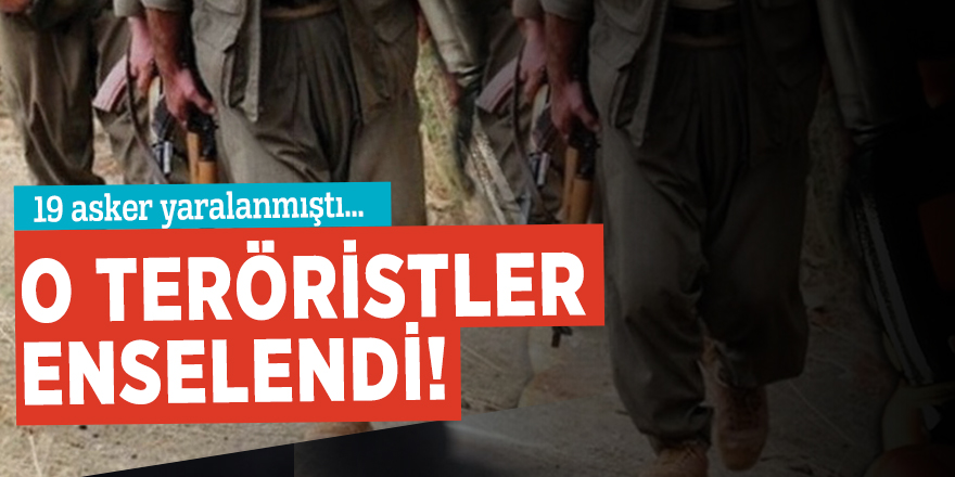 Valilik açıkladı! 4 terörist enselendi...