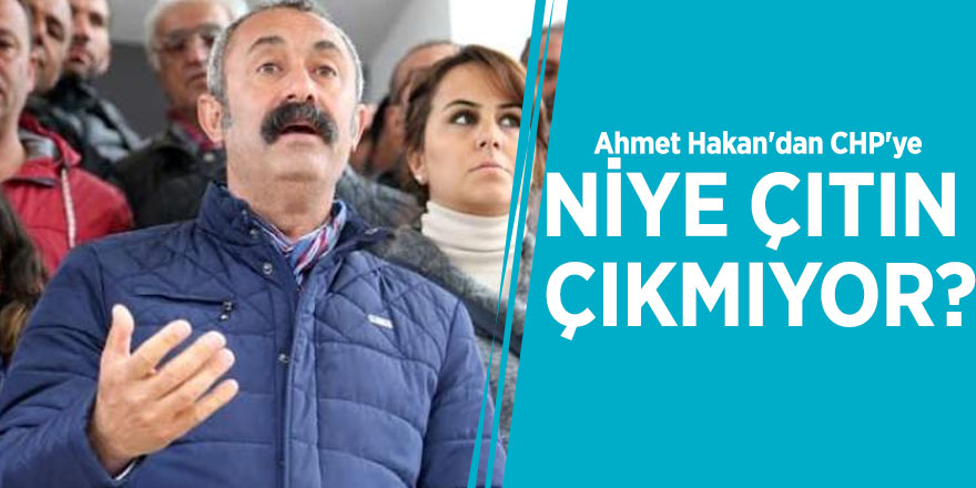 Ahmet Hakan'dan CHP'ye: Niye çıtın çıkmıyor?